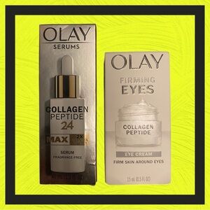 Olay Collagen Peptide Serum and Eye Cream Set
